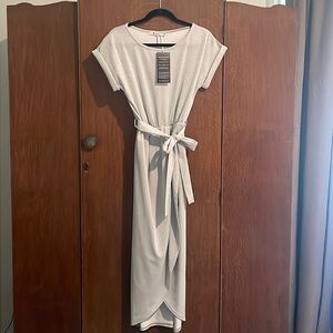 Semi-formal gray sparkle dress